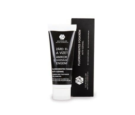 Schüssler Natur Dentifrico avec charbon actif 75Ml (sans fluor)