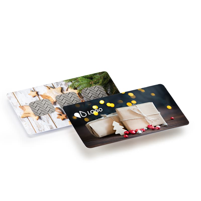 500.00000 Cartes PVC À Gratter | Impression En Ligne 8.5x5.4 cm - Easyflyer